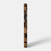 Holzstoß iPhone Hülle (Linke Seite)
