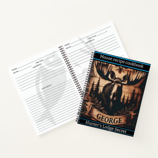 Holzsträucher zeigen den Charme der Natur Notizblock (Innenseite)