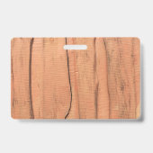 Holzstruktur Ausweis (Rückseite)