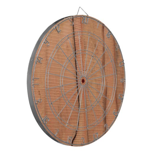 Holzstruktur Dartscheibe (Vorderseite Links)