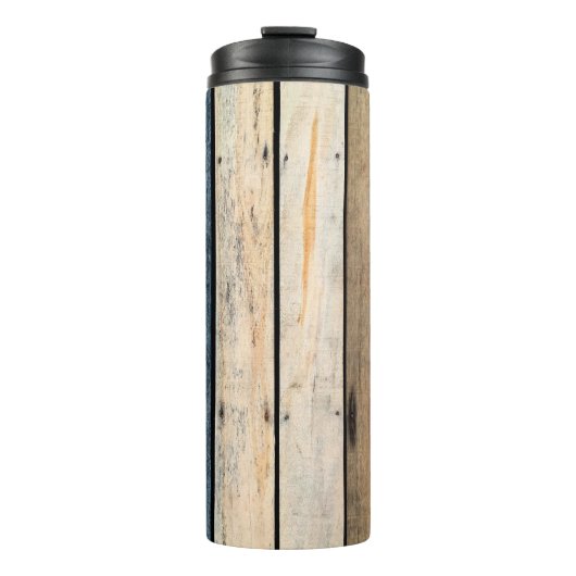 Holzstruktur Erdboden, Textur,Holz,Rücken Thermosbecher (Vorderseite)