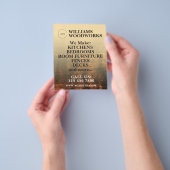 Holzstruktur fett flyer (Gruppe)