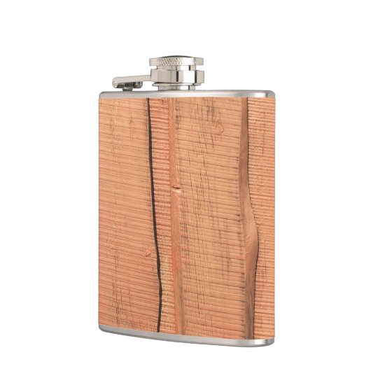 Holzstruktur Flachmann (Links)