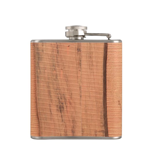 Holzstruktur Flachmann (Rückseite)