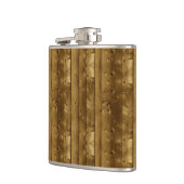 Holzstruktur Flachmann (Links)