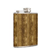 Holzstruktur Flachmann (Rechts)