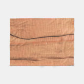 Holzstruktur Fleecedecke (Vorderseite (Horizontal))