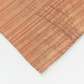 Holzstruktur Fleecedecke (Ecke)