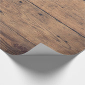 Holzstruktur Geschenkpapier (Ecke)
