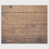 Holzstruktur Geschenkpapier (Flach)