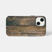Holzstruktur iPhone Hülle (Rückseite (Horizontal))