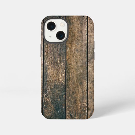 Holzstruktur iPhone Hülle (Rückseite)