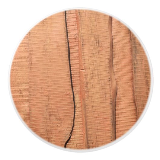 Holzstruktur Keramikknauf (Vorderseite)