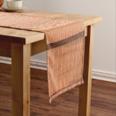 Holzstruktur Kurzer Tischläufer (Beispiel)