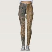 Holzstruktur Leggings (Vorderseite)