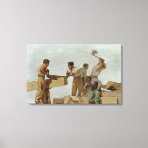 Holzstruktur Leinwanddruck