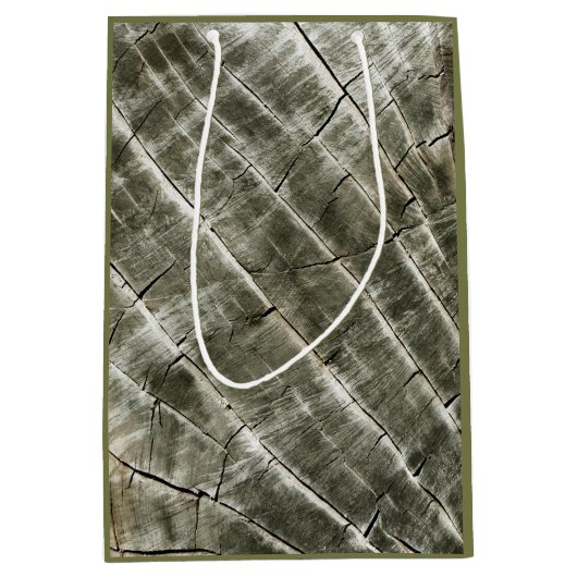 Holzstruktur Mittlere Geschenktüte (Vorderseite)