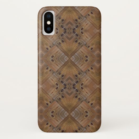 Holzstruktur, Naturholz Case-Mate iPhone Hülle (Rückseite)