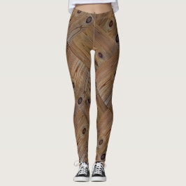 Holzstruktur, Naturholz Leggings