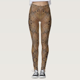 Holzstruktur, Naturholz Leggings