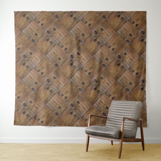 Holzstruktur, Naturholz Wandteppich (Beispiel (Horizontal))