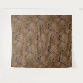 Holzstruktur, Naturholz Wandteppich (Vorderseite (Horizontal))