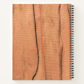 Holzstruktur Notizblock (Rückseite)