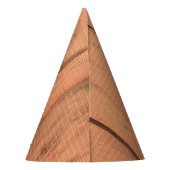 Holzstruktur Partyhütchen (Rückseite)