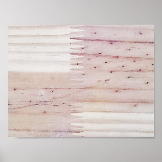 Holzstruktur Poster (Vorne)