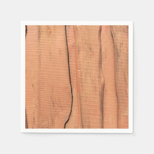 Holzstruktur Serviette (Vorderseite)