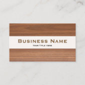 Holzstruktur Visitenkarte (Vorderseite)