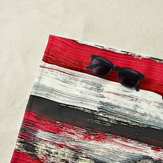 HOLZSTÜCK STRANDTUCH (Beispiel)