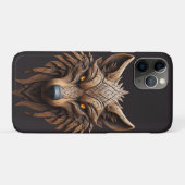Holztäfelung mit geometrischen Mustern Case-Mate iPhone Hülle (Rückseite (Horizontal))