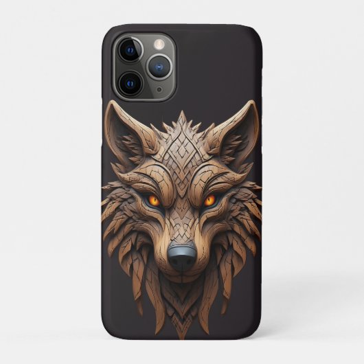 Holztäfelung mit geometrischen Mustern Case-Mate iPhone Hülle (Rückseite)