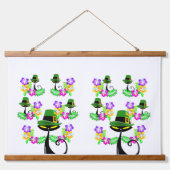 Holztäfelung Wandteppiche Schwarze Katze (Vorne)