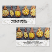 Holztäfelungen | Marmor Visitenkarte (Vorne/Hinten)