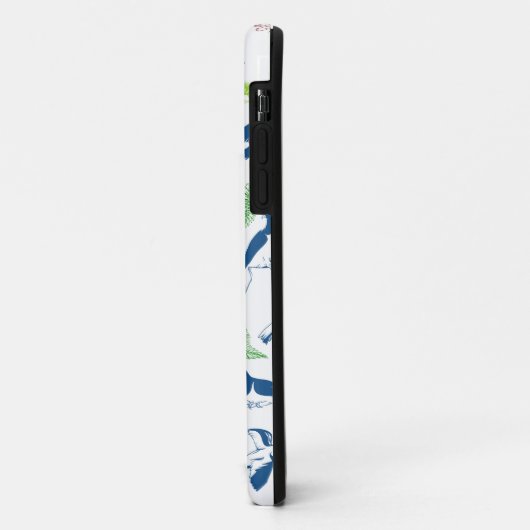 Holztaube Kereru N.Z.-Vogelmuster Case-Mate iPhone Hülle (Hinten/Links)