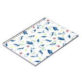 Holztaube Kereru Notizblock (Linke Seite)