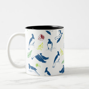 Holztaube Kereru NZ Bird Zweifarbige Tasse