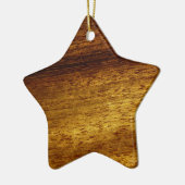 Holzteak Keramikornament (Links)