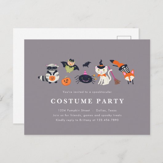 Holzteppich oder Holzbehandlungen Einladungspostkarte (Vorne/Hinten)