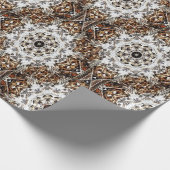 Holztest...... Geschenkpapier (Ecke)