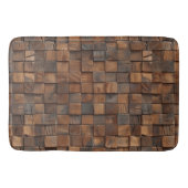 Holztextur Bath Mat Badematte (Vorderseite)