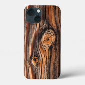Holztextur Cool einzigartig Case-Mate iPhone Hülle (Rückseite)