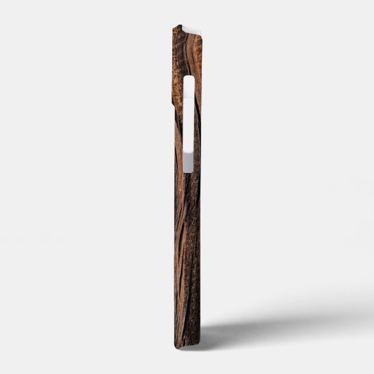 Holztextur Cool einzigartig Case-Mate iPhone Hülle (Rückseite / Links)