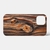 Holztextur Cool einzigartig Case-Mate iPhone Hülle (Rückseite (Horizontal))