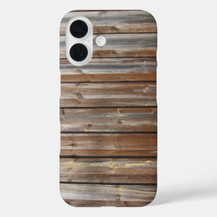 Holztextur Cool einzigartig iPhone 16 Hülle