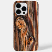 Holztextur Cool einzigartig Case-Mate iPhone Hülle (Rückseite)