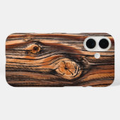 Holztextur Cool einzigartig Case-Mate iPhone Hülle (Rückseite (Horizontal))