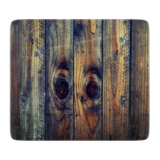 Holztextur Cool einzigartig Schneidebrett (Vorderseite)